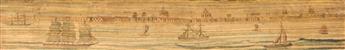 (FORE-EDGE PAINTING.) The Holy Bible.